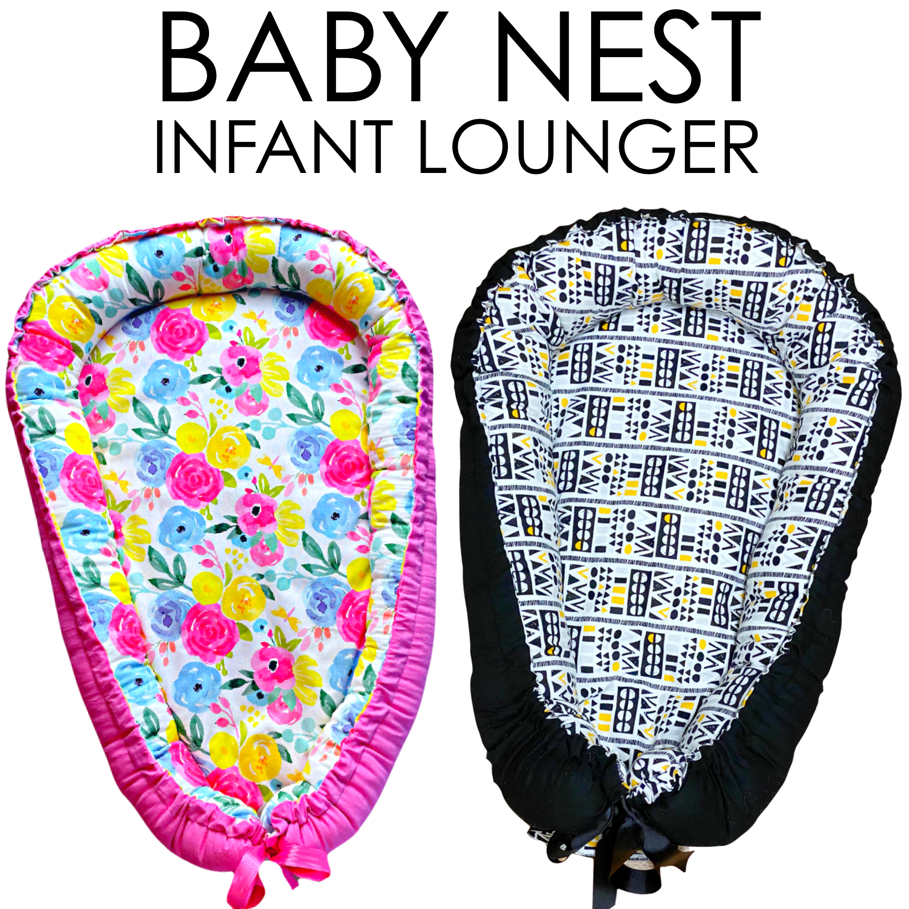 baby nest lounger sewing pattern