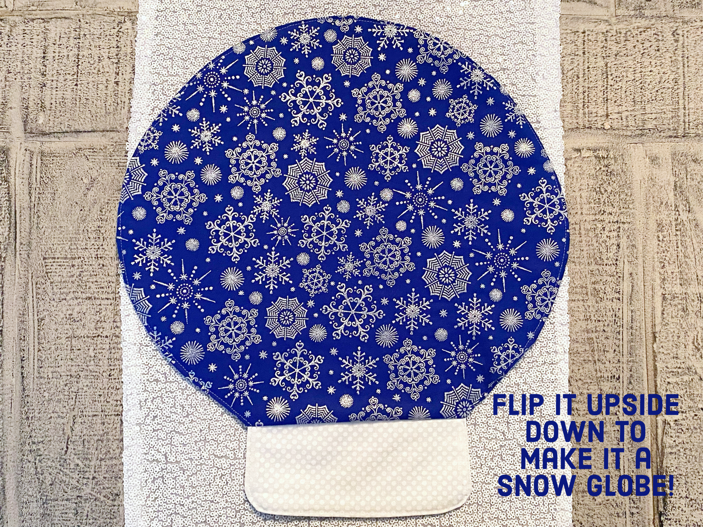 ornament place mat christmas dinner table decor sewing pattern
