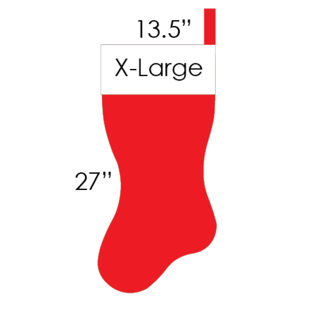 Big XL Christmas Stocking