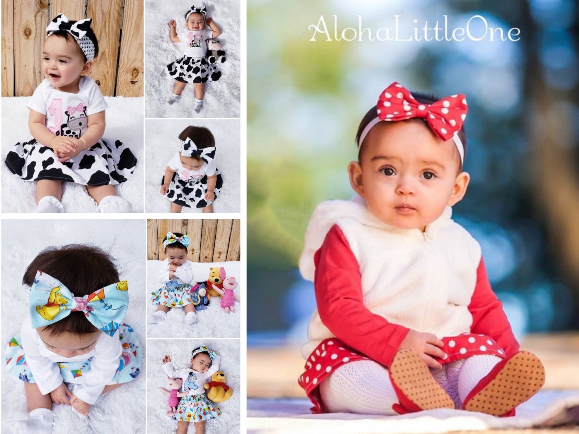 easy baby skirt sewing pattern, pdf sewing pattern, learn how to sew baby clothes, childrens skirt, toddler skirt, girls skirt, fabric hair bow, hair bow sewing pattern, boutique hair bow