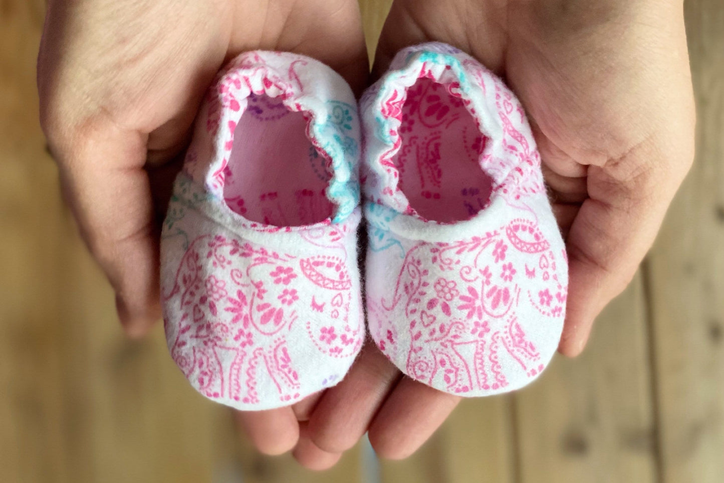baby girl toddler boy fabric shoes sewing pattern by aloha sewing company, newborn, infant, crib shoes, baby shower gift to sew, easy beginner babies sewing pattern, pdf, printable, aloha sewing company