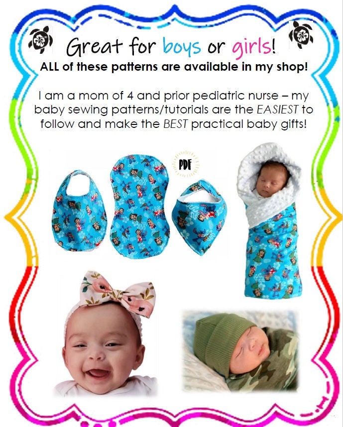 EASY Knotted Baby Knit Beanie Hat