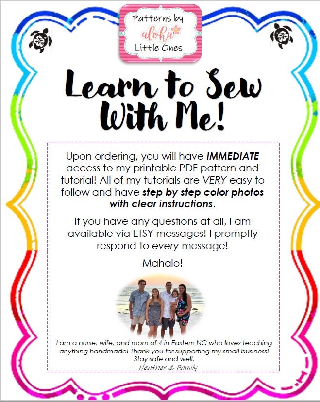 EASY Beginners Reversible Tote Bag