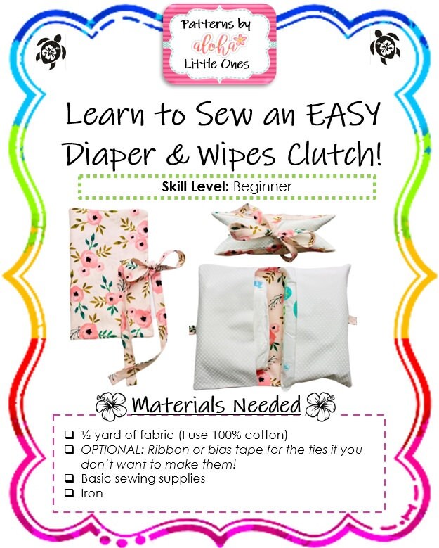 Diapers & Wipes Clutch Holder