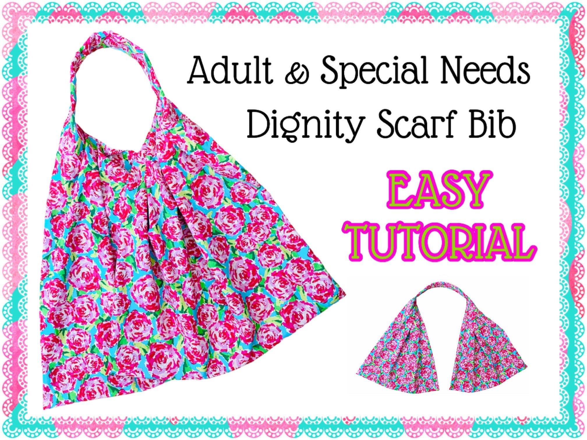 Dignity clearance bibs elderly