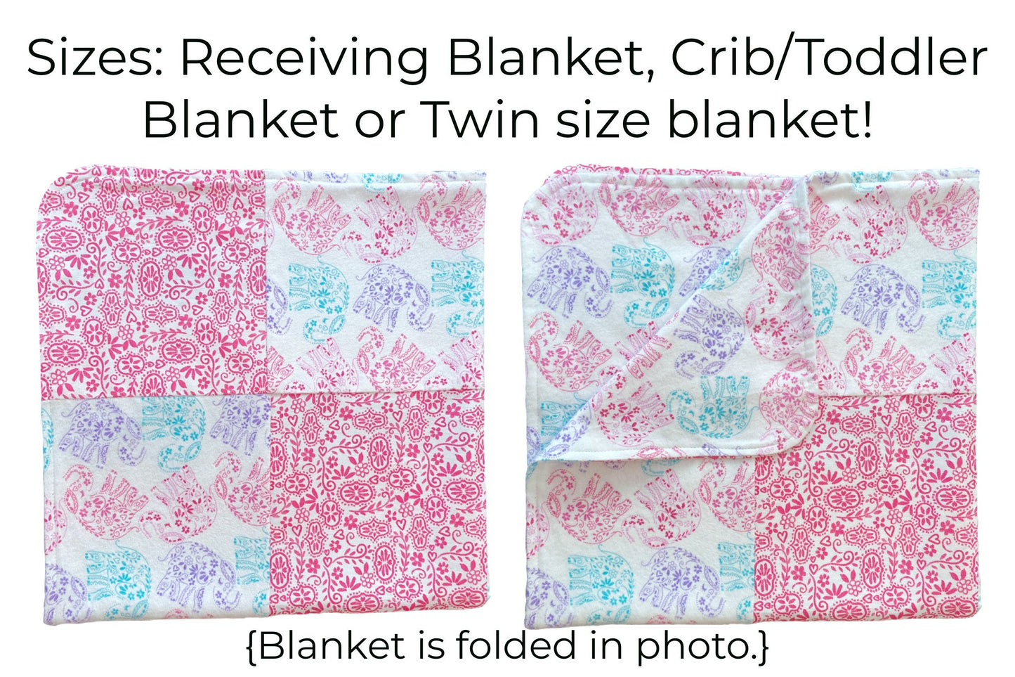 Beginners Quilted Baby Blanket