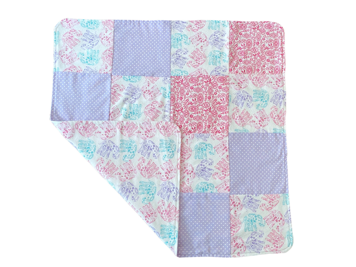 Beginners Quilted Baby Blanket