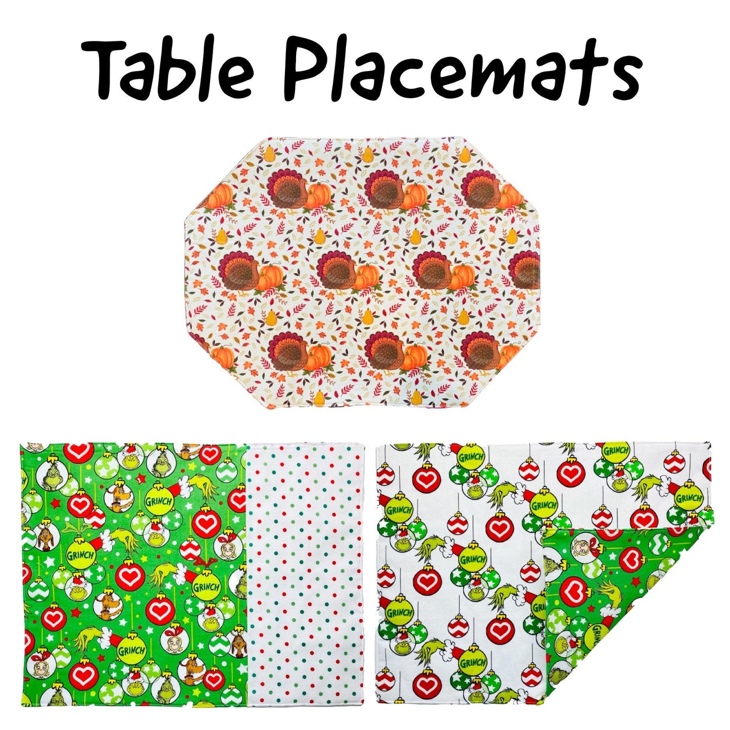 Reversible Place Mats BUNDLE
