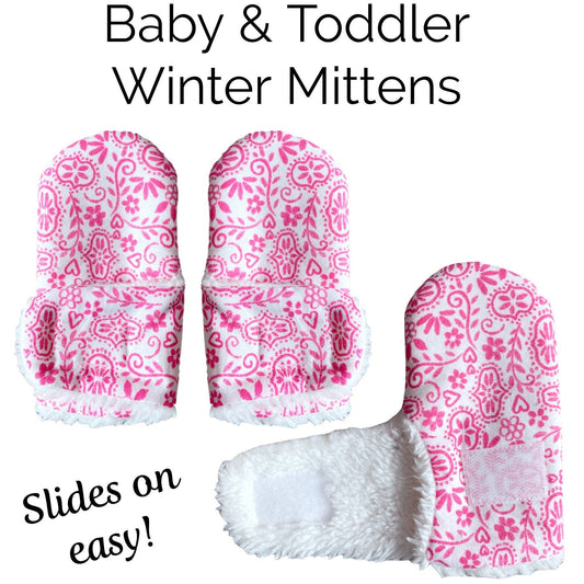 Baby and Toddler Winter Wrap Hand Mittens