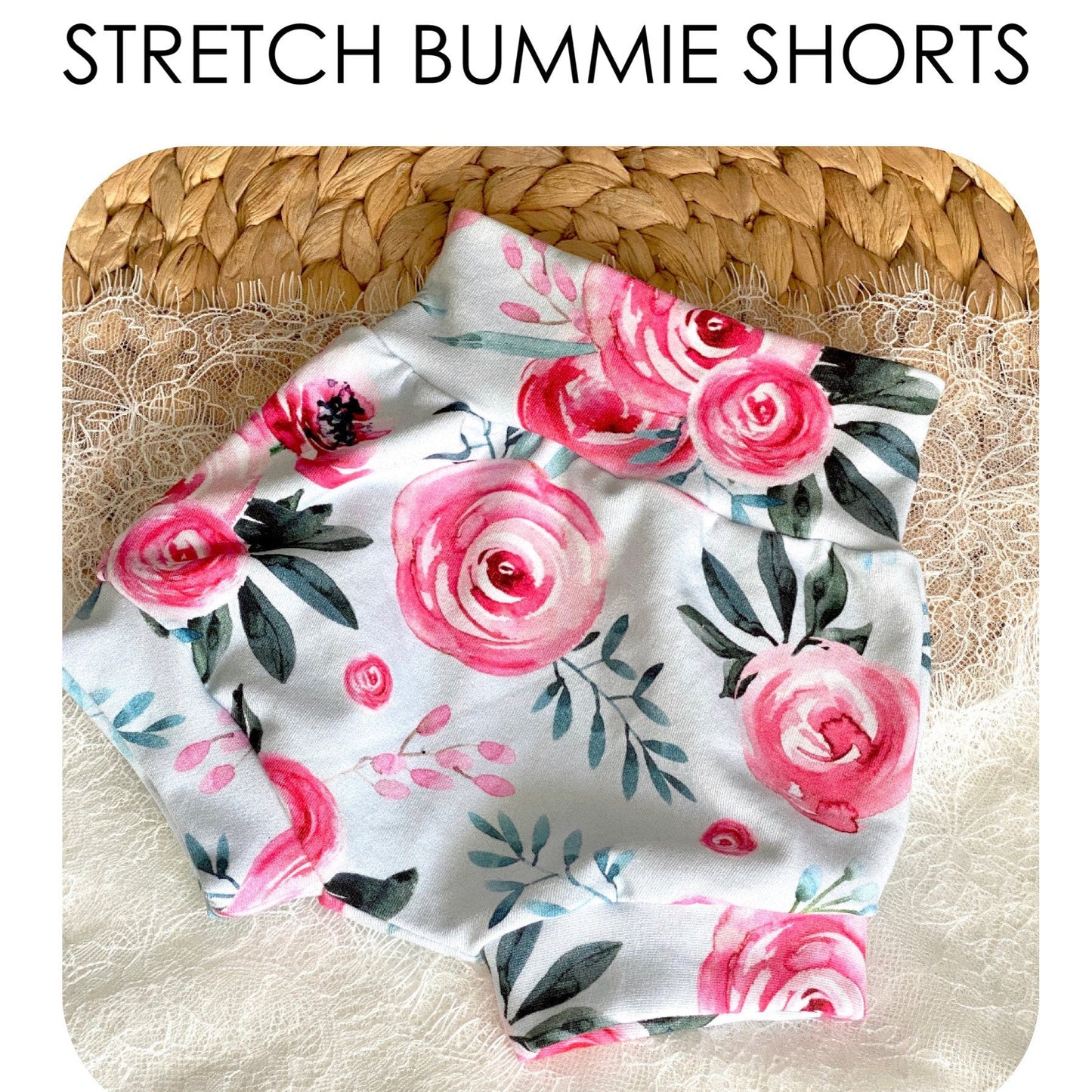 Essential Stretch Knit Bummies Shorts (Baby & Kids) | PDF Sewing Pattern