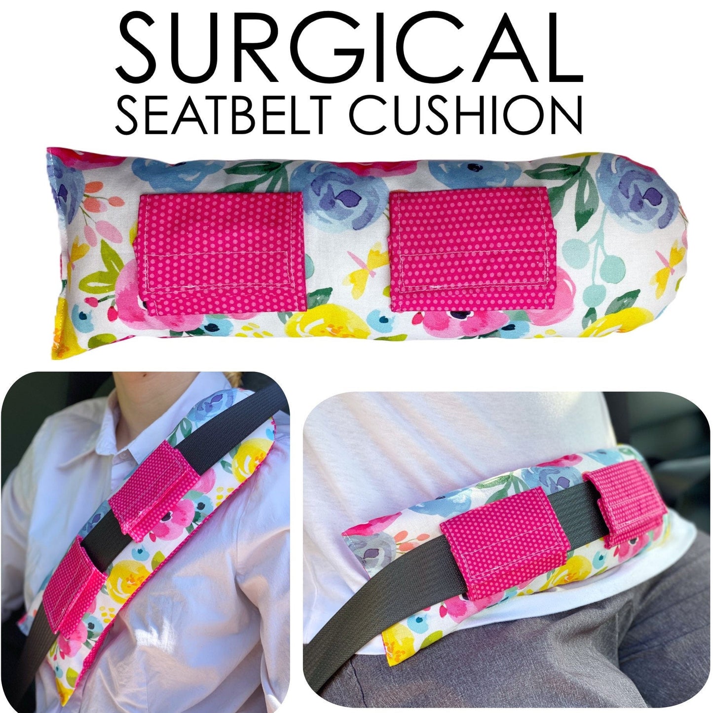 Surgical Seatbelt Pillow Cushion