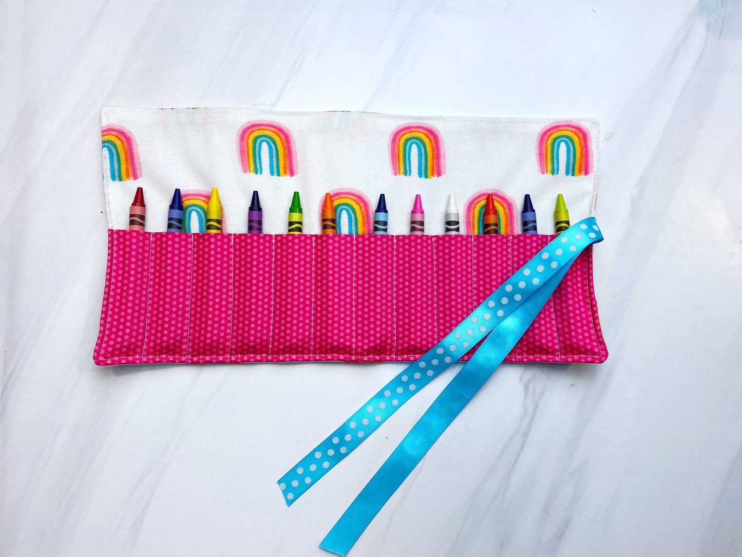 Crayon and Marker Roll Up Holder