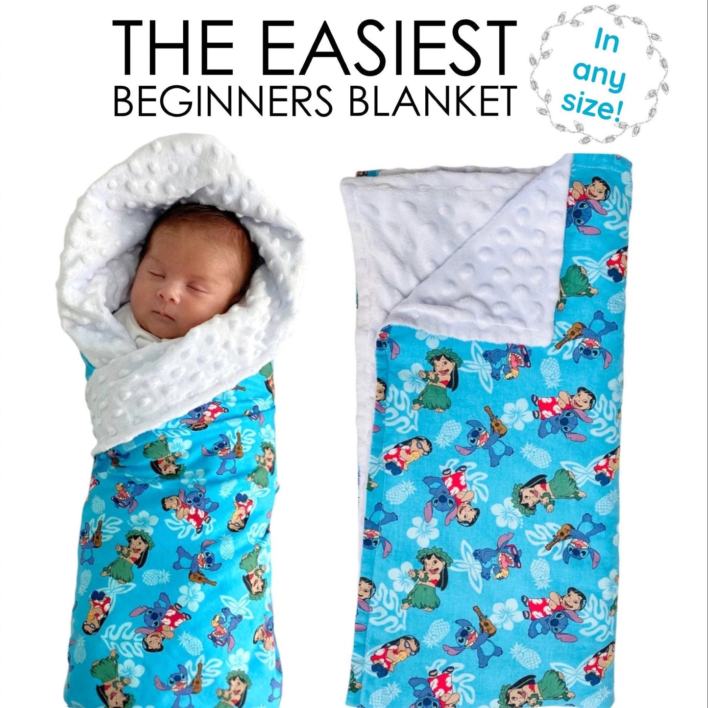 Learn to Sew ANY Size Blanket