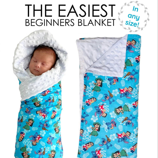 Learn to Sew ANY Size Blanket