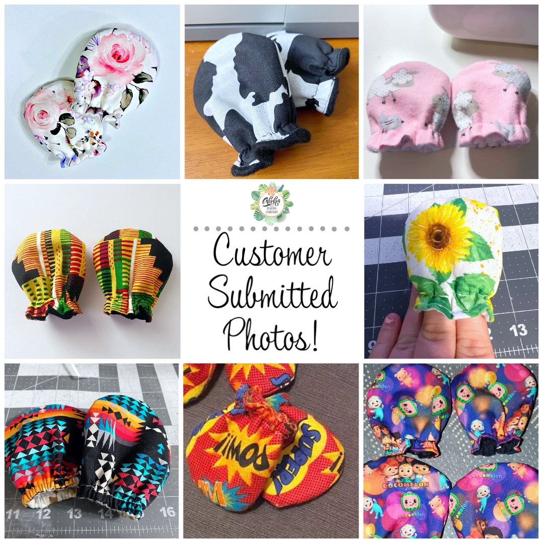 Newborn Baby No Scratch Hand Mittens