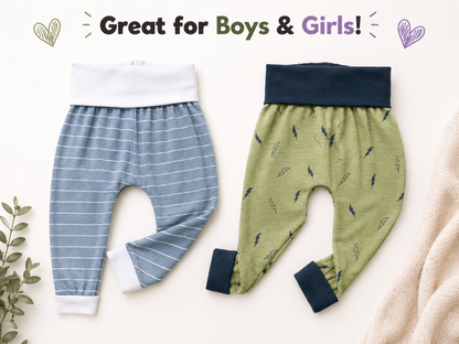 Lounge Joggers Sweatpants (Sizes 4Y - 10Y) | PDF Sewing Pattern