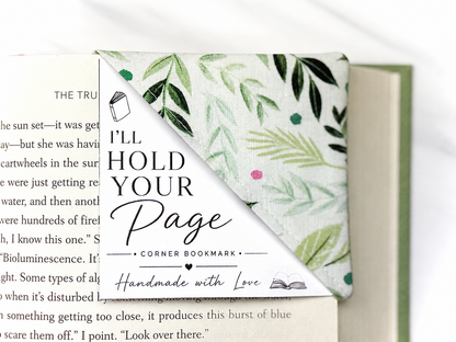 Fabric Corner Bookmark | PDF Sewing Pattern in 3 Sizes