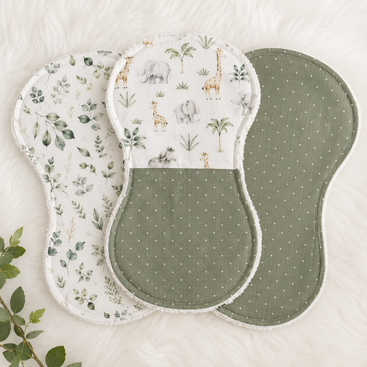 Boutique Baby Burp Cloth | PDF Sewing Pattern