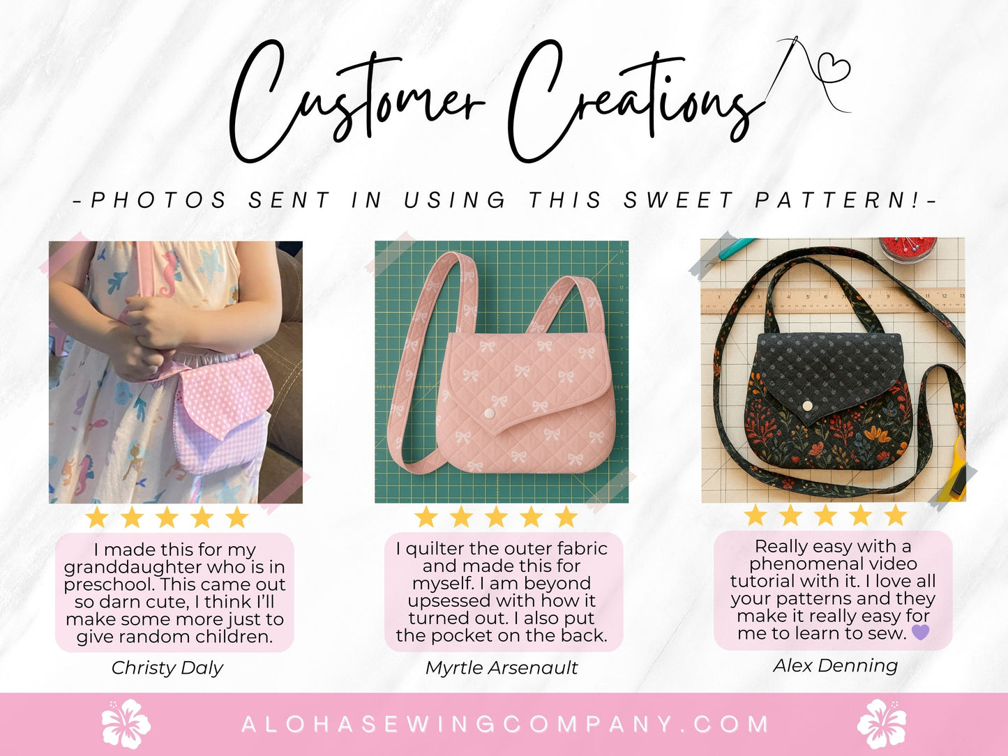 The Bloom Purse Sewing Pattern (Childrens)