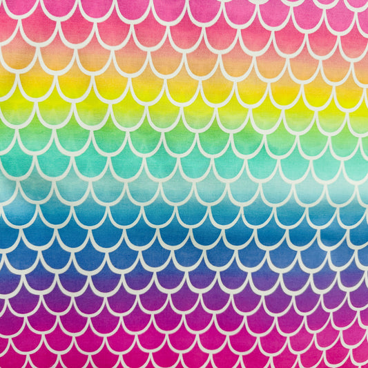 Mermaid Scales | 100% Cotton Fabric