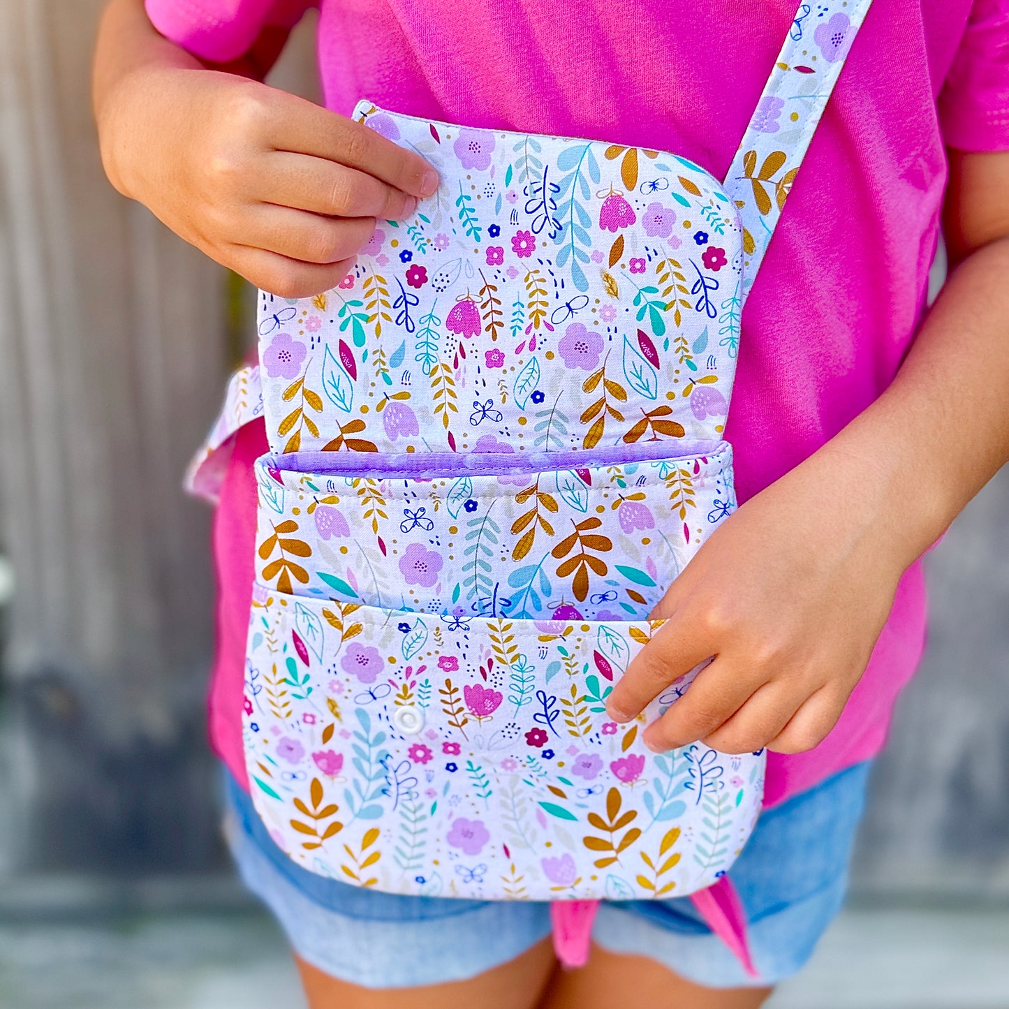 The Bloom Purse Sewing Pattern (Childrens)