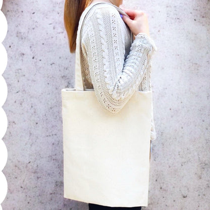 Easy Book Tote Bag PDF Sewing Pattern | Beginner Friendly PDF Sewing Pattern