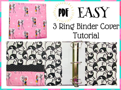 EASY Deluxe Binder Cover | PDF Sewing Pattern