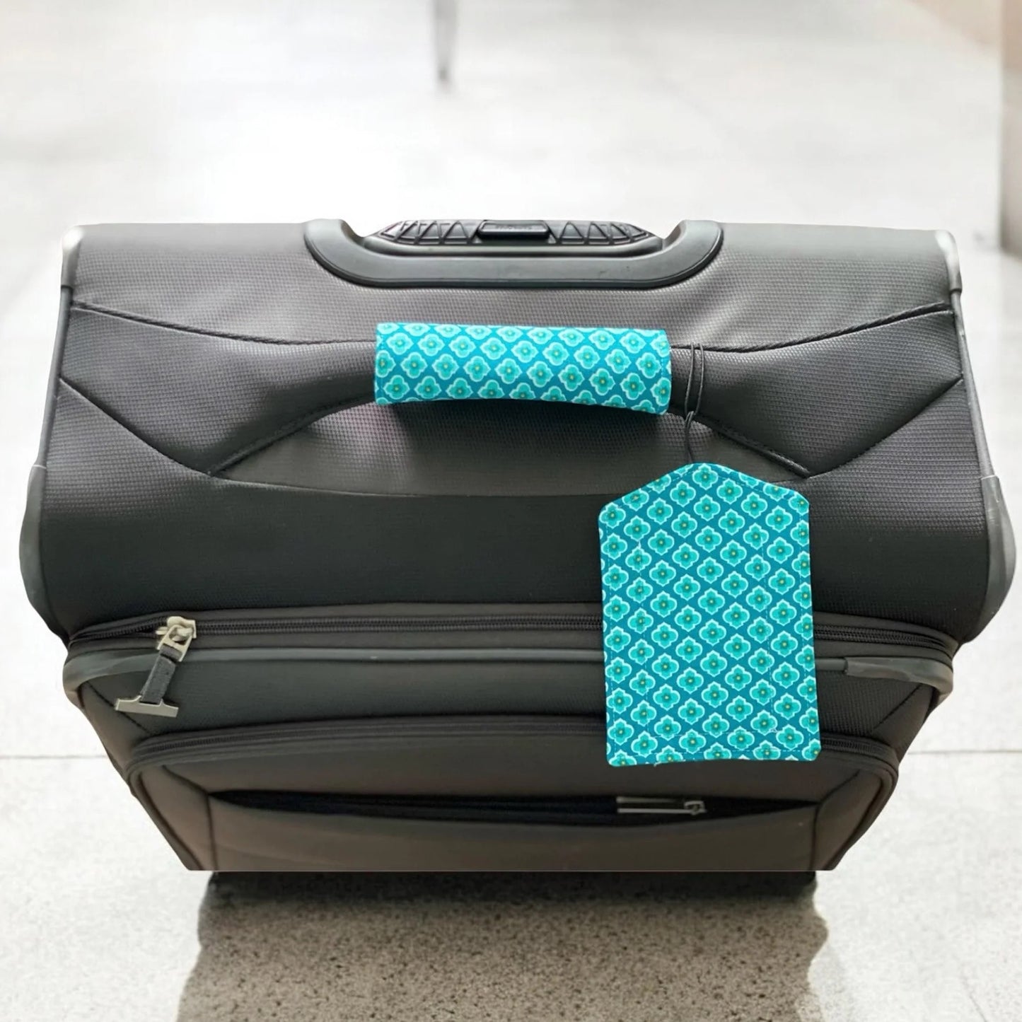 Easy Fabric Luggage Tag & Suitcase Handle Cover | PDF Sewing Pattern Bundle