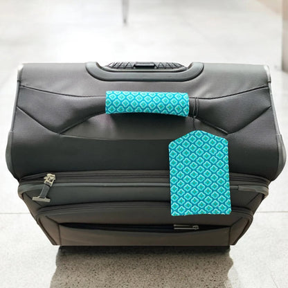 Easy Fabric Luggage Tag & Suitcase Handle Cover | PDF Sewing Pattern Bundle