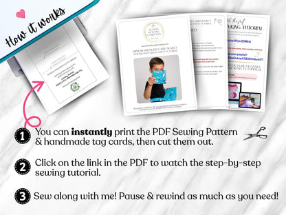 FREE Wallet Sewing Pattern, Fabric wallet sewing pattern for boys and girls, how to sew a wallet, how to sew a wallet for credit cards and drivers license, easy beginners sewing project, gifts to sew for kids and teens, fast and easy sewing projects for beginners, DIY Wallet, cutting and stitching, aloha sewing company