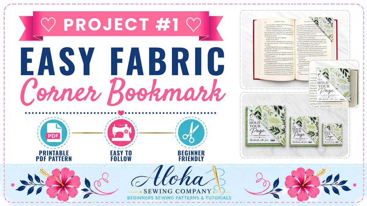 7 Gifts to Sew for Book Lovers | PDF Sewing Pattern Bundle