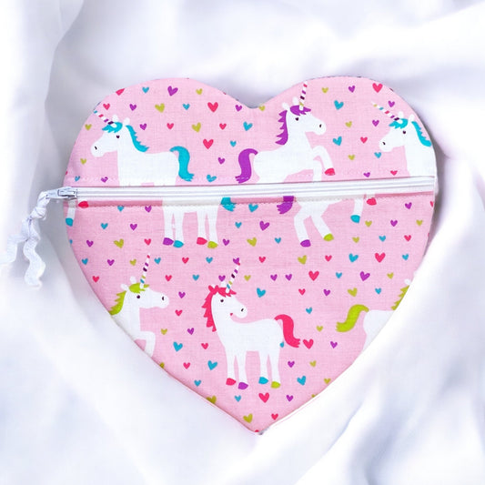Zippered Heart Purse or Pouch (3 Pattern Sizes!)