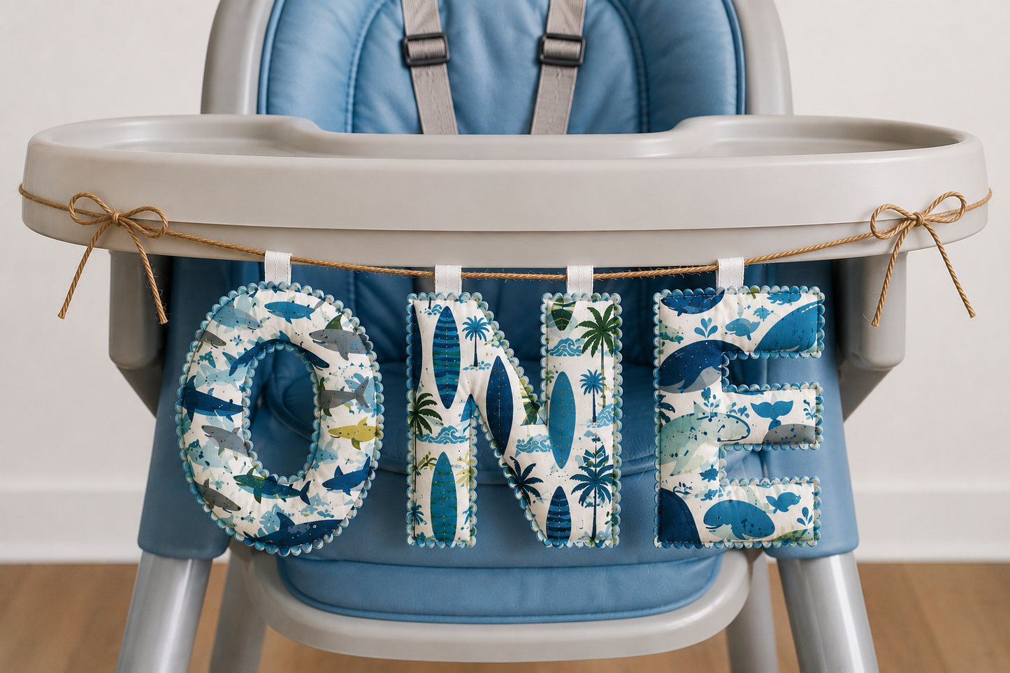Fabric Letter Bunting Banner PDF Sewing Pattern | Alphabet, Numbers & Shapes | 4 & 6 Inch Sizes