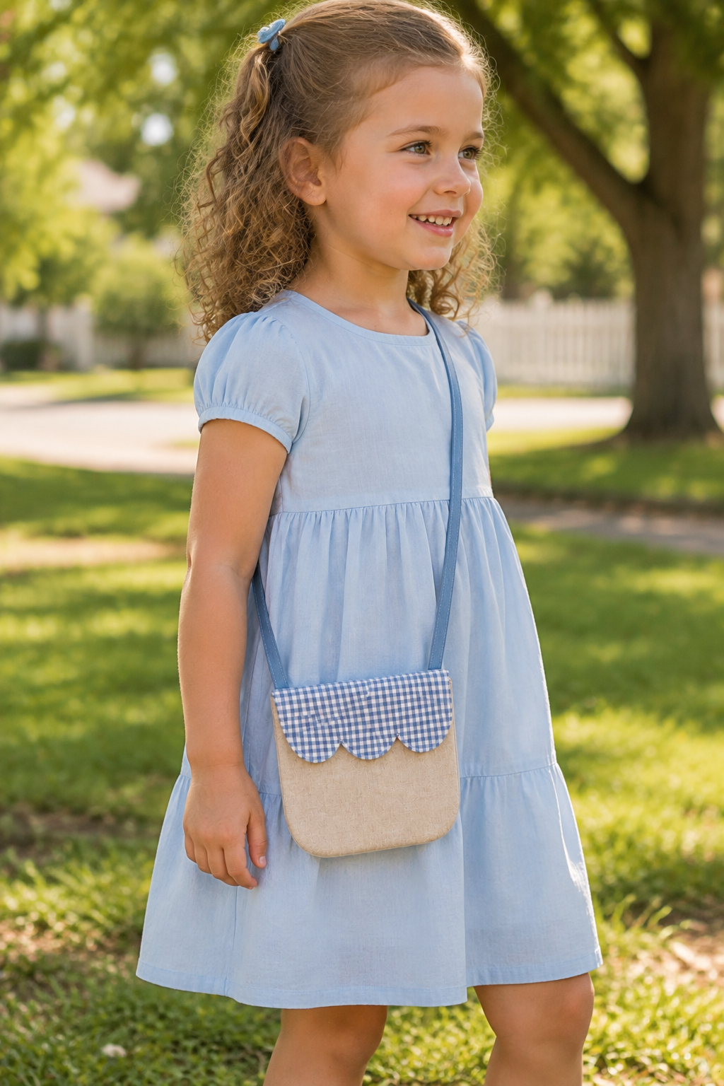 Mini Scalloped Purse (Children's) | PDF Sewing Pattern