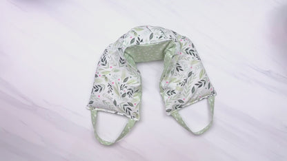 Back, Neck & Shoulder Hot & Cold Wrap PDF Sewing Pattern | Microwave Heating Pad Tutorial