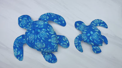 Easy Sea Turtle Memory Plush | PDF Sewing Pattern