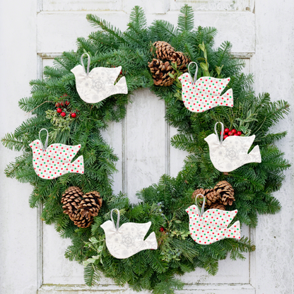 christmas tree ornament sewing pattern