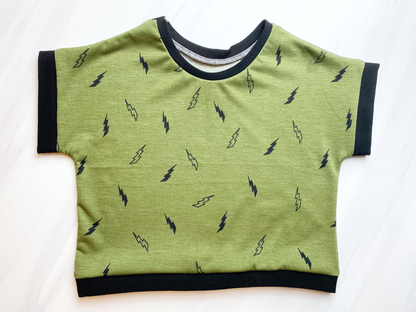 Baby & Kids Lounge Tee Shirt | PDF Sewing Pattern