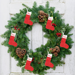 mini christmas stocking tree ornament sewing pattern
