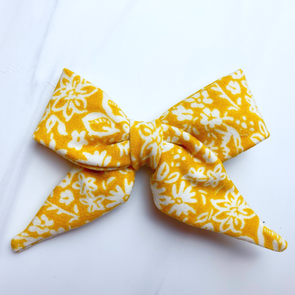 fabric sailor hair bow sewing pattern