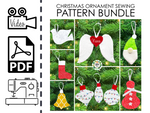 easy fabric ornament sewing pattern
