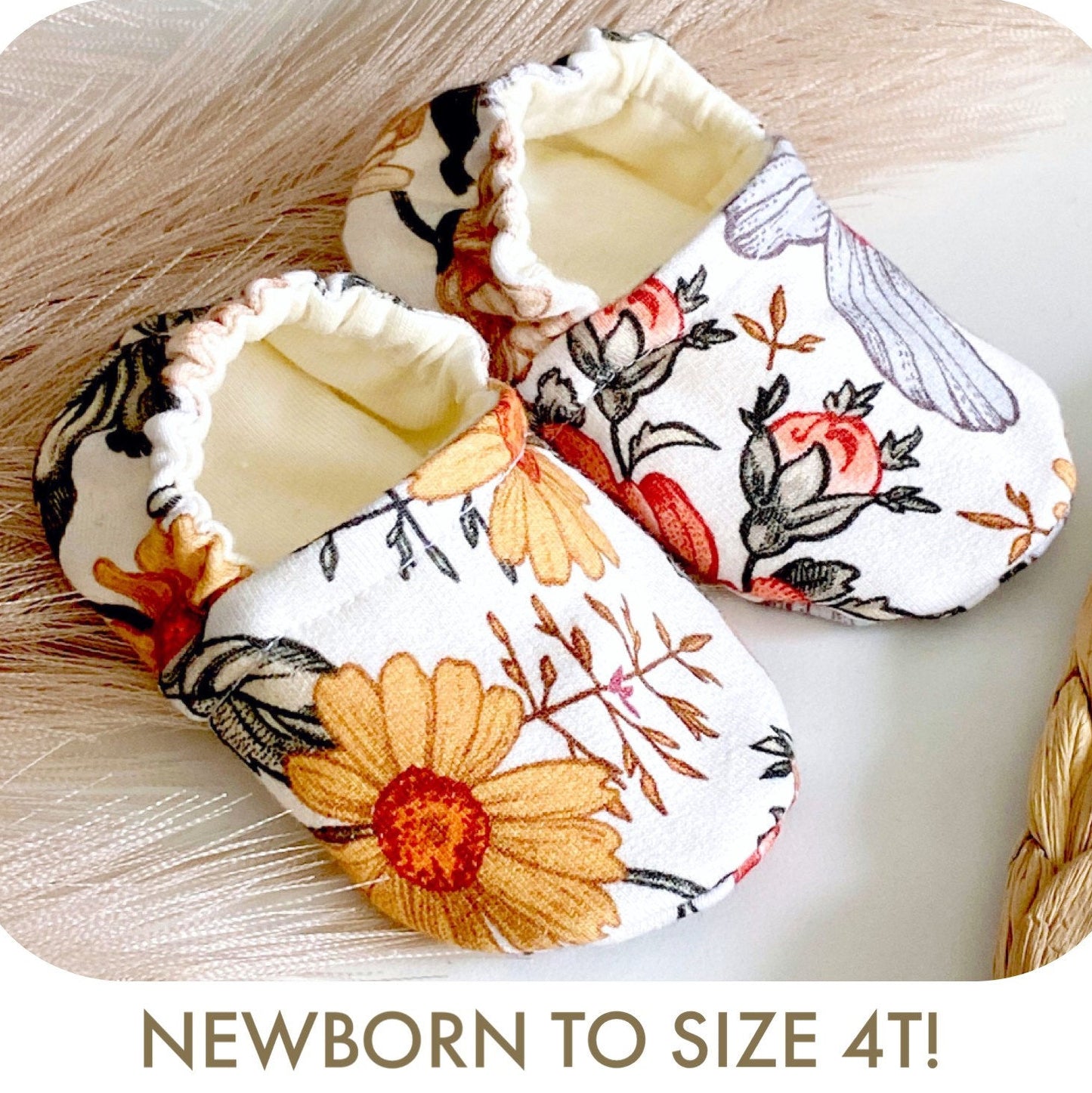 Baby shoes sewing pattern easy for beginners