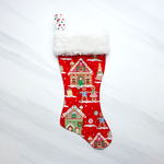 Gingerbread Christmas Stocking Sewing Pattern