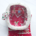 christmas stocking sewing pattern cuff