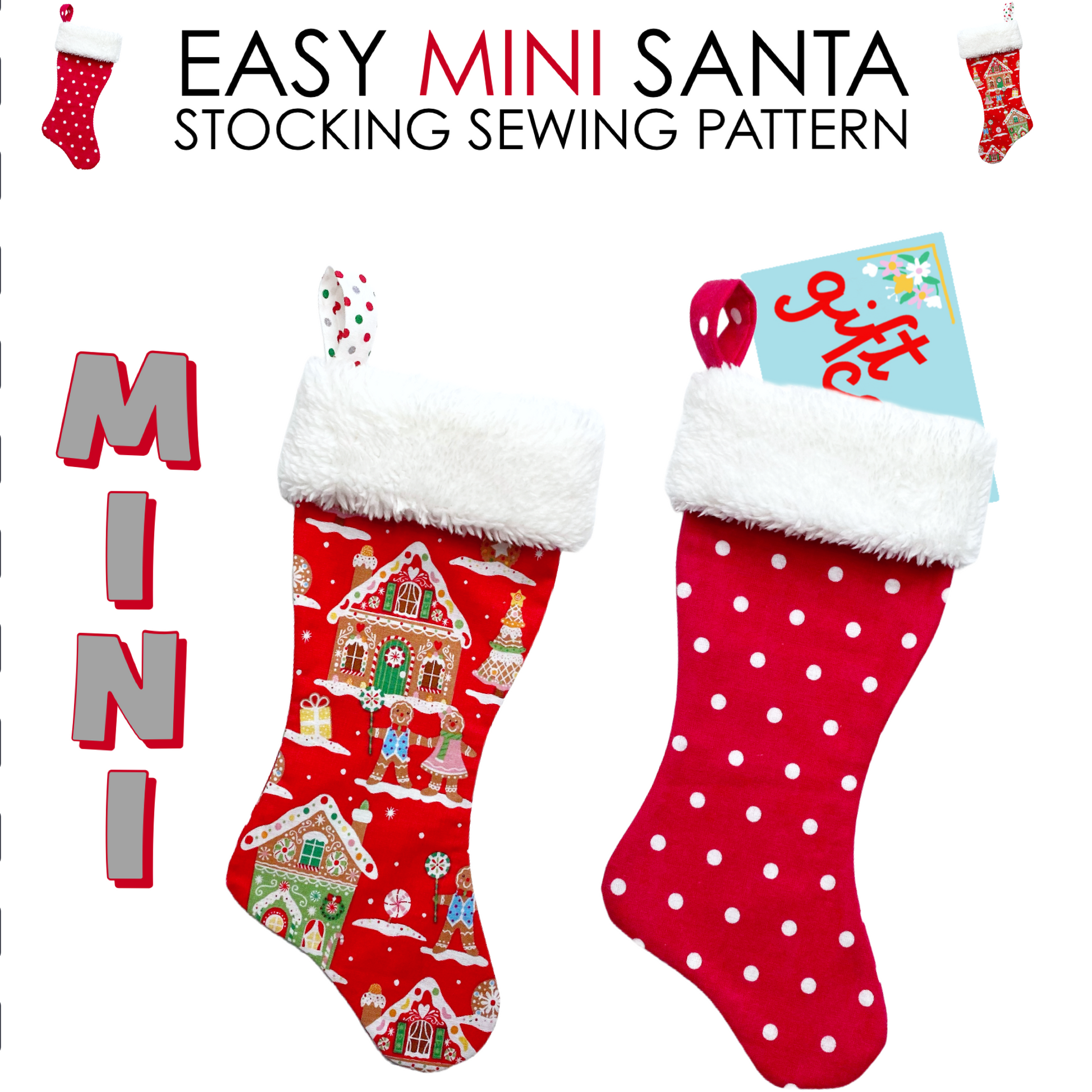 🎄EASY🎄 Beginners MINI CHRISTMAS STOCKING PDF Sewing Patterns 🖨️ – Aloha Sewing Company easy-beginners-mini-christmas-stocking-pdf-sewing-patterns-aloha-sewing-company
