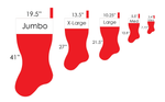 Christmas Stocking Size Dimensions