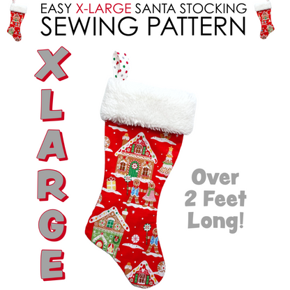 Big XL Christmas Stocking