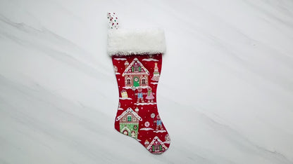 easy christmas stocking sewing pattern