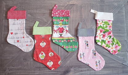 EASY Beginners Lined Christmas Stocking