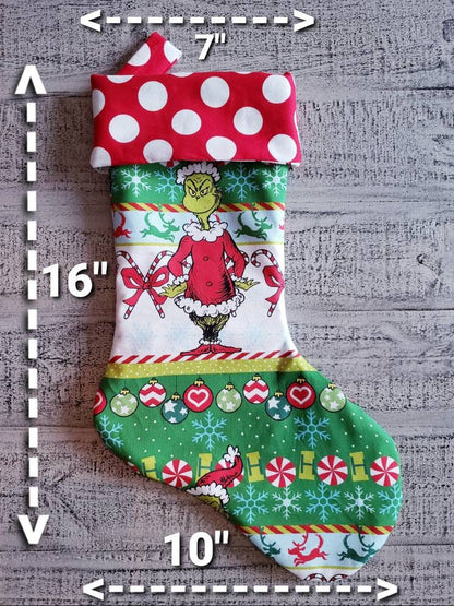 EASY Beginners Lined Christmas Stocking